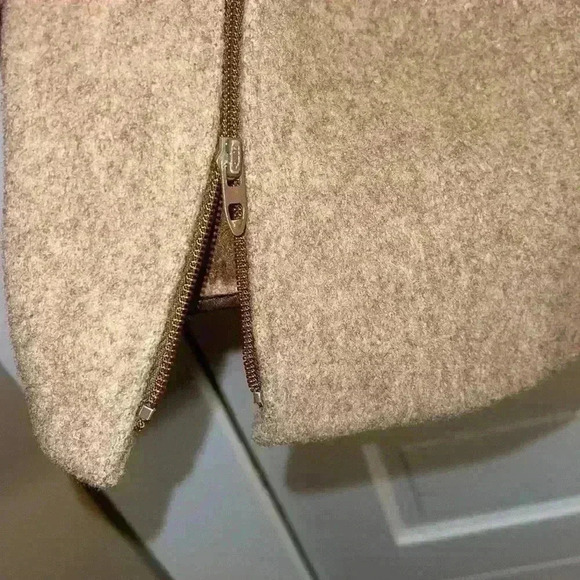 Vintage M Linman wool Burberry pattern Coat - Picture 7 of 11